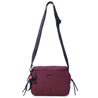 Hedgren KOSHO Medium Crossover Shoulder Bag - Maroon Banner