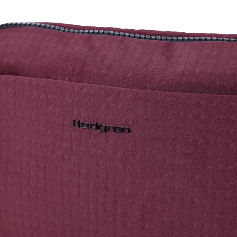 Hedgren KOSHO Medium Crossover Shoulder Bag - Maroon Banner