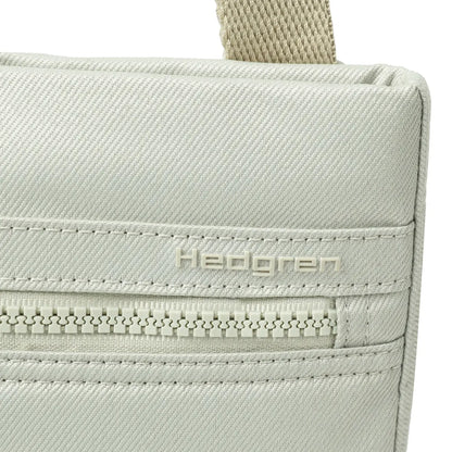 Hedgren LEONCE Small Vertical Crossbody Bag with RFID - Jean Pussy Willow Grey