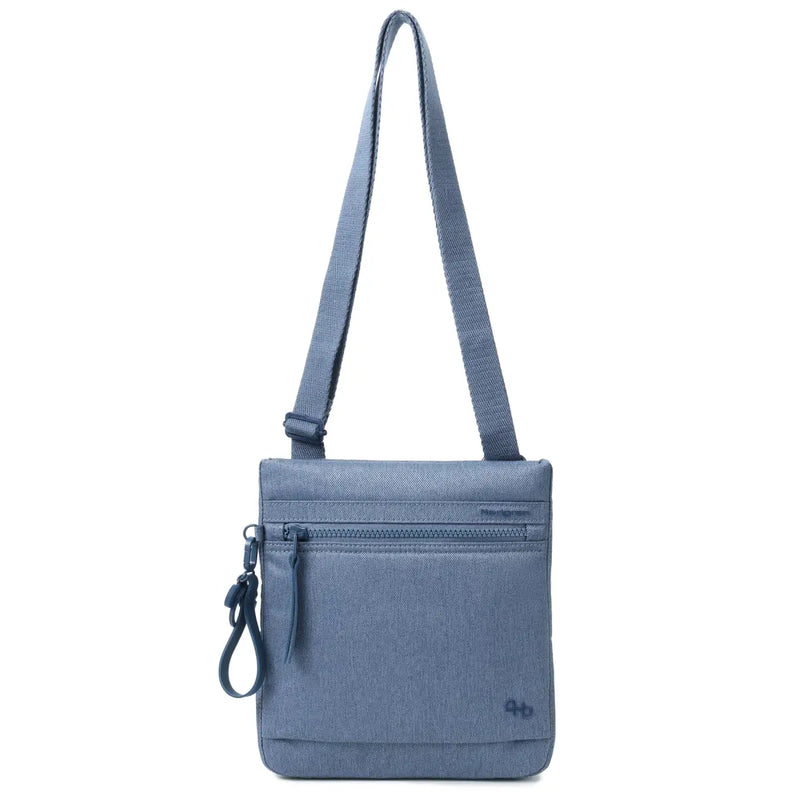 Hedgren LEONCE Small Vertical Crossbody Bag with RFID - Jean Vintage Indigo