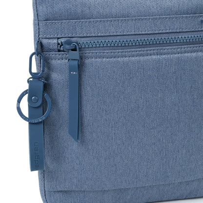 Hedgren LEONCE Small Vertical Crossbody Bag with RFID - Jean Vintage Indigo