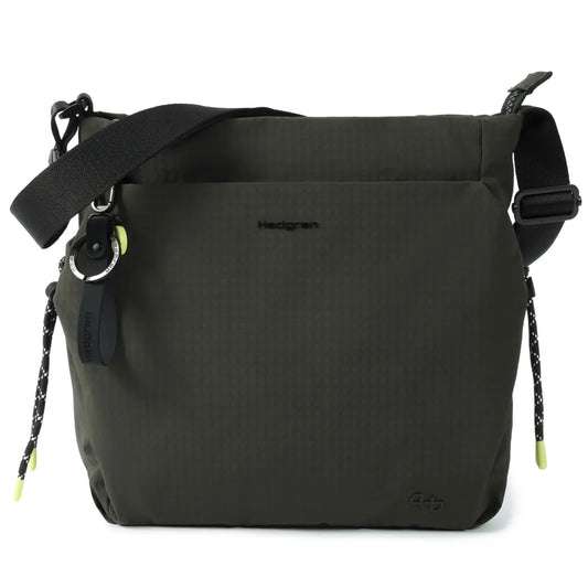 Hedgren MAKOTO Square Crossover Bag - Black Ink