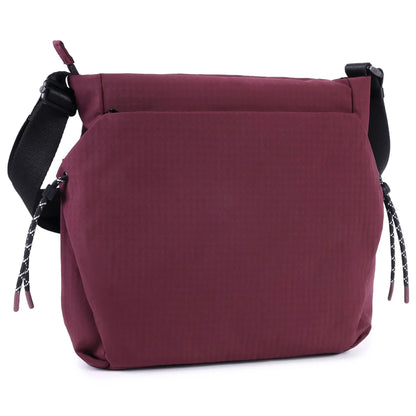 Hedgren MAKOTO Square Crossover Bag - Maroon Banner