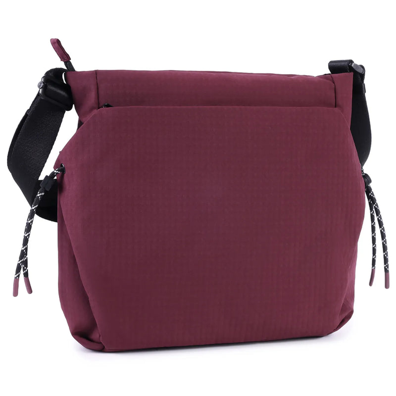 Hedgren MAKOTO Square Crossover Bag - Maroon Banner