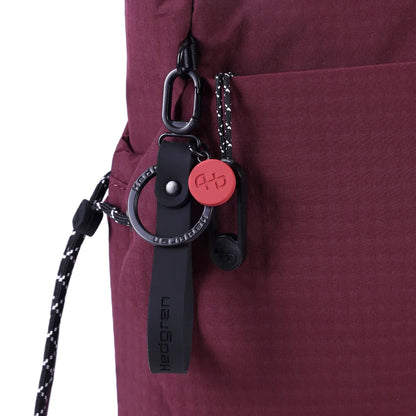 Hedgren MAKOTO Square Crossover Bag - Maroon Banner