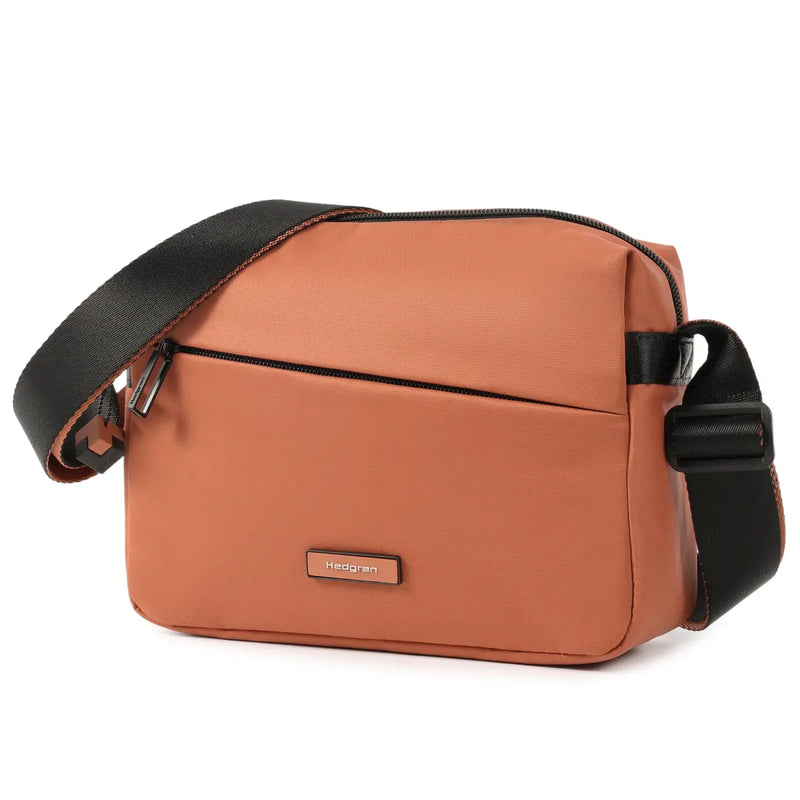 Hedgren NEUTRON Medium Crossbody Bag Redwood Burl