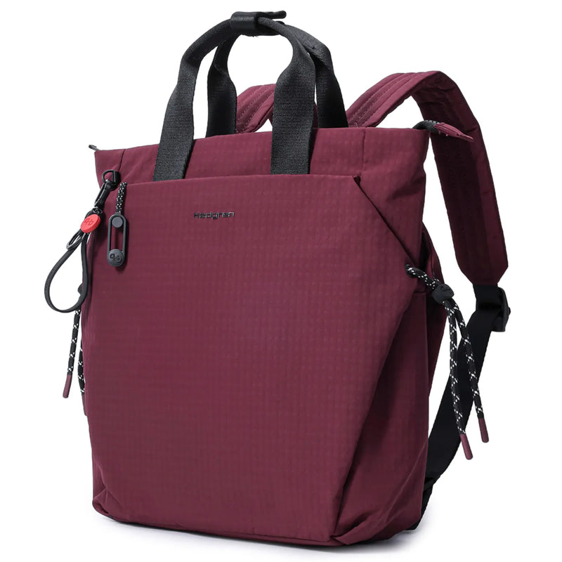Hedgren NORIO Small Backpack - Maroon Banner
