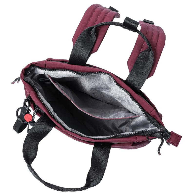 Hedgren NORIO Small Backpack - Maroon Banner
