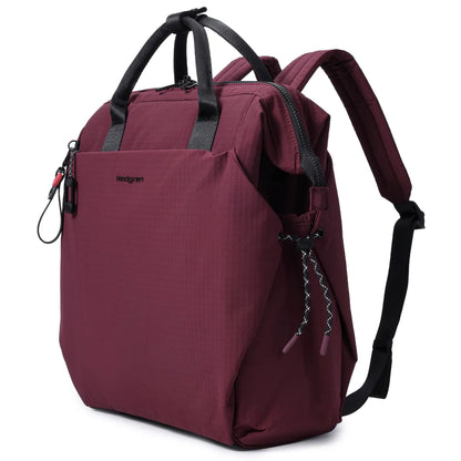Hedgren ORIZURU 15’’ Laptop Backpack - Maroon Banner
