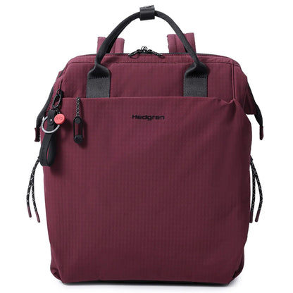 Hedgren ORIZURU 15" Laptop Backpack - Maroon Banner