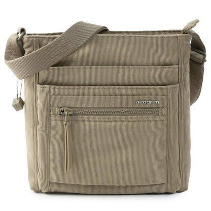 Hedgren ORVA Crossbody Bag with RFID Pocket - Corduroy String Beige