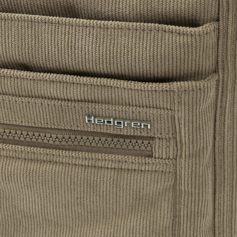 Hedgren ORVA Crossbody Bag with RFID Pocket - Corduroy String Beige