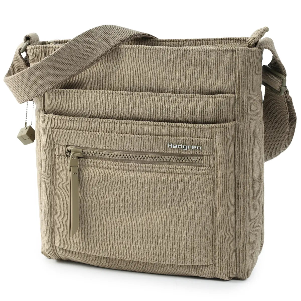Hedgren ORVA Crossbody Bag with RFID Pocket - Corduroy String Beige