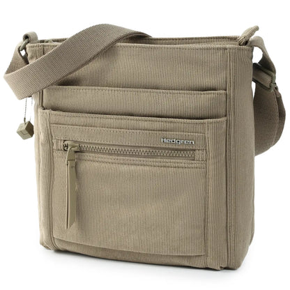 Hedgren ORVA Crossbody Bag with RFID Pocket - Corduroy String Beige