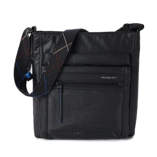 Hedgren ORVA Crossbody Bag with RFID Pocket - Creased Black