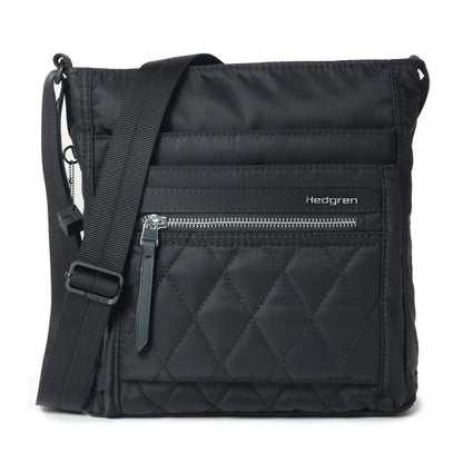 Hedgren Orva Crossbody Bag with RFID Pocket - Quilted Black