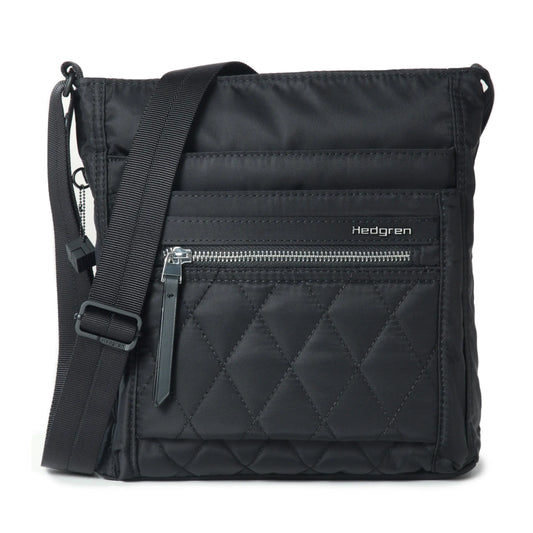 Hedgren Orva Crossbody Bag with RFID Pocket - Quilted Black