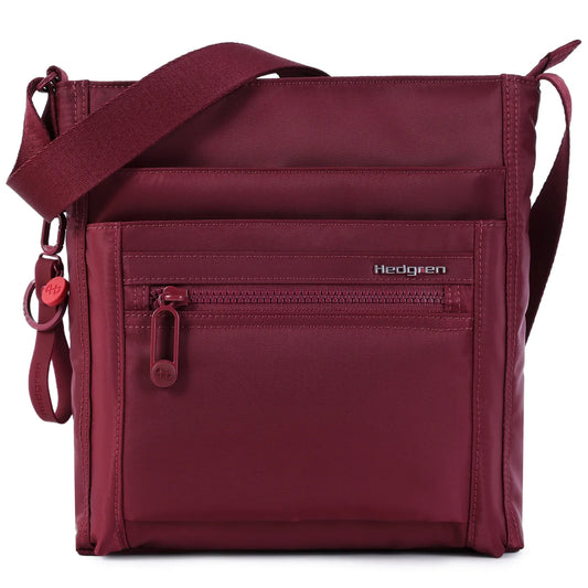Hedgren ORVA NEO Crossbody Bag with RFID Pocket - Maroon Banner