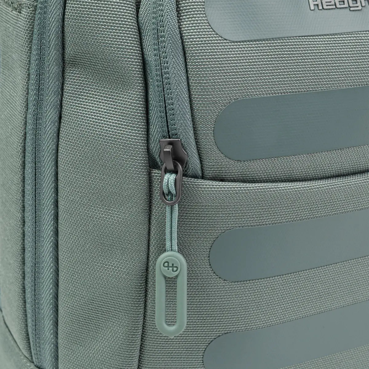 Hedgren RELAX Medium Vertical Crossbody Bag with RFID Pocket - Grey Green