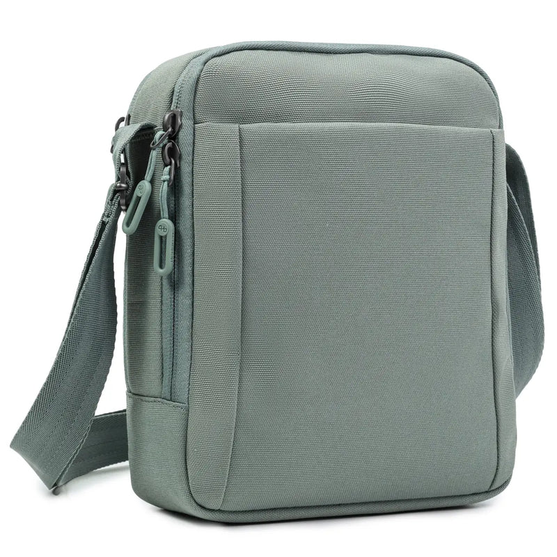 Hedgren RELAX Medium Vertical Crossbody Bag with RFID Pocket - Grey Green
