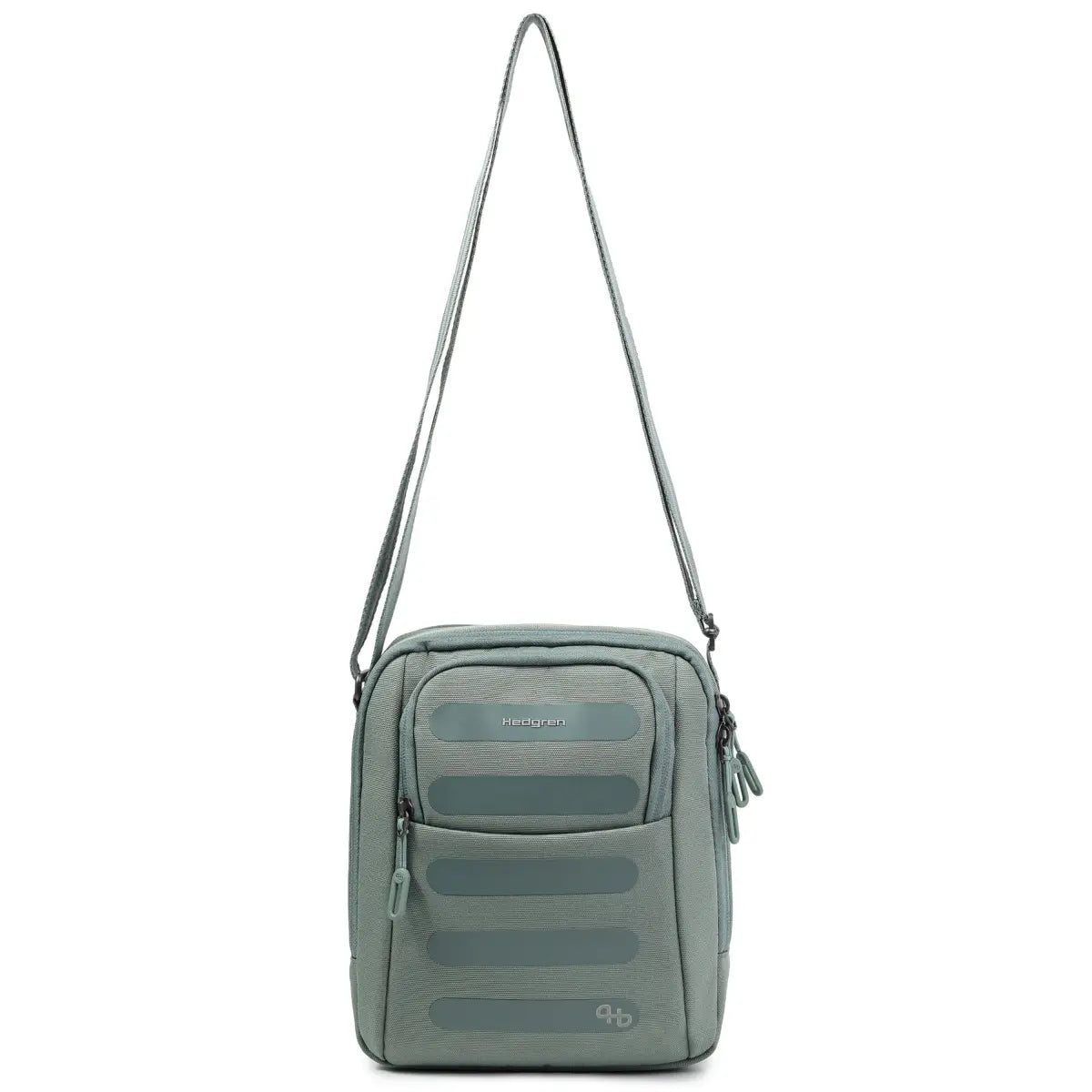 Hedgren RELAX Medium Vertical Crossbody Bag with RFID Pocket - Grey Green