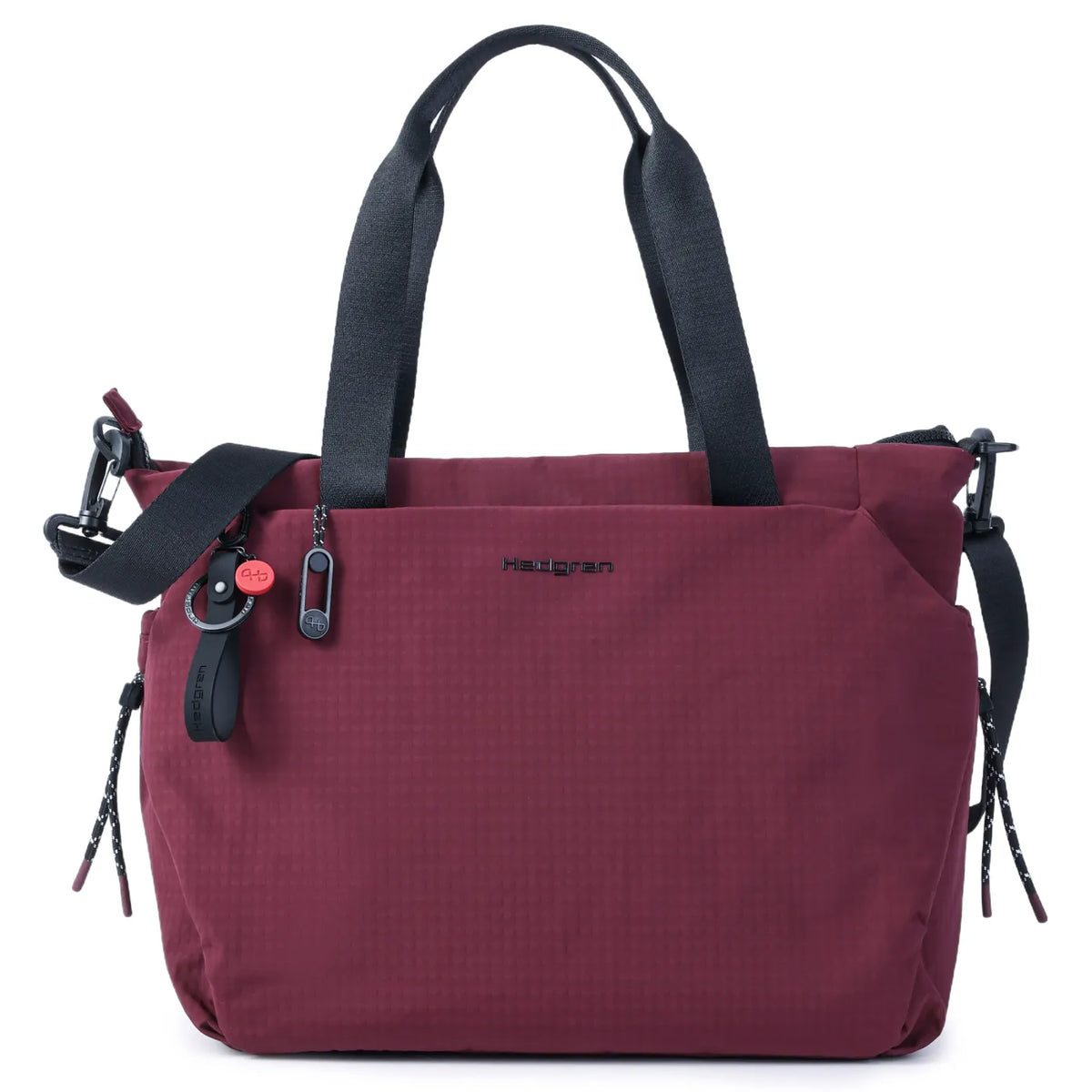 Hedgren SATOSHI 14" Laptop Tote - Maroon Banner