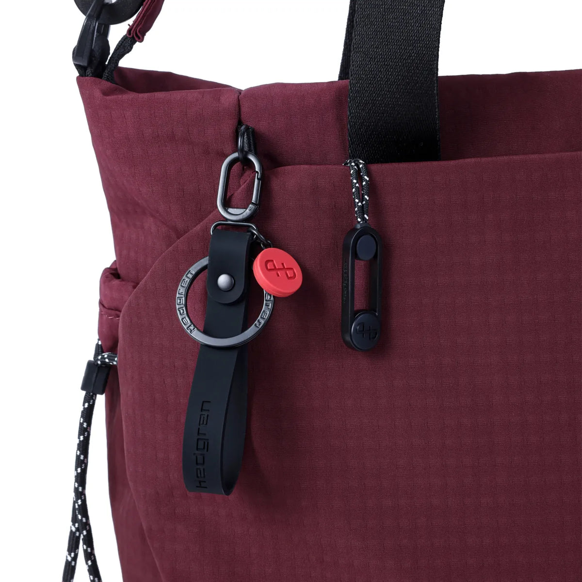 Hedgren SATOSHI 14’’ Laptop Tote - Maroon Banner