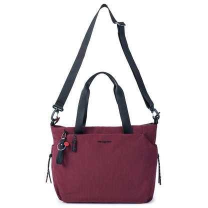 Hedgren SATOSHI 14’’ Laptop Tote - Maroon Banner