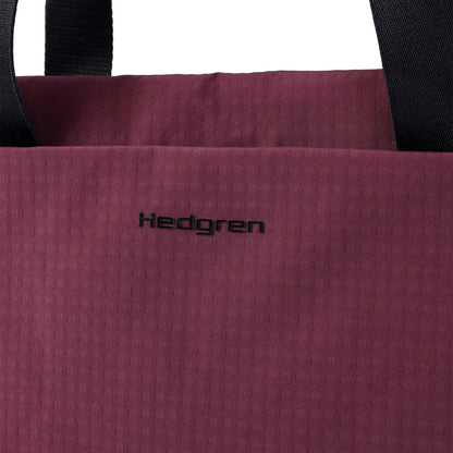 Hedgren SATOSHI 14’’ Laptop Tote - Maroon Banner