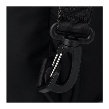 Shoulder straps tuck away when not in use