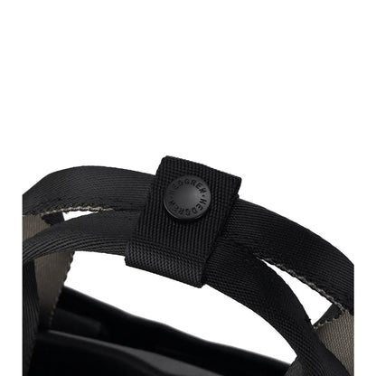 Carry handles with press stud