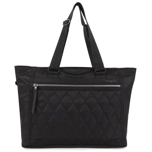 Hedgren STELLA 13" Laptop Tote - Quilted Black
