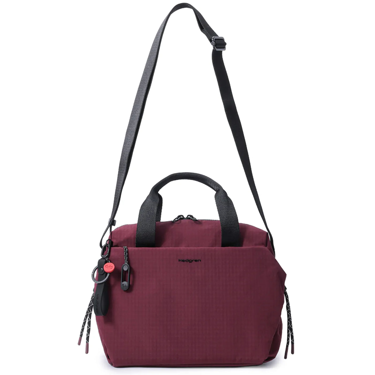 Hedgren TOMOKO Handbag - Maroon Banner