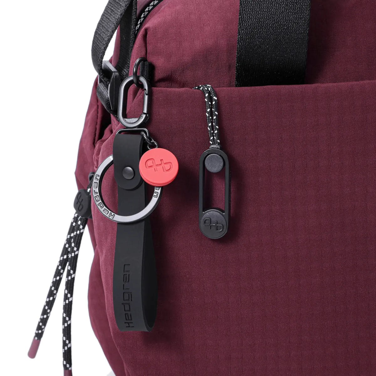 Hedgren TOMOKO Handbag - Maroon Banner