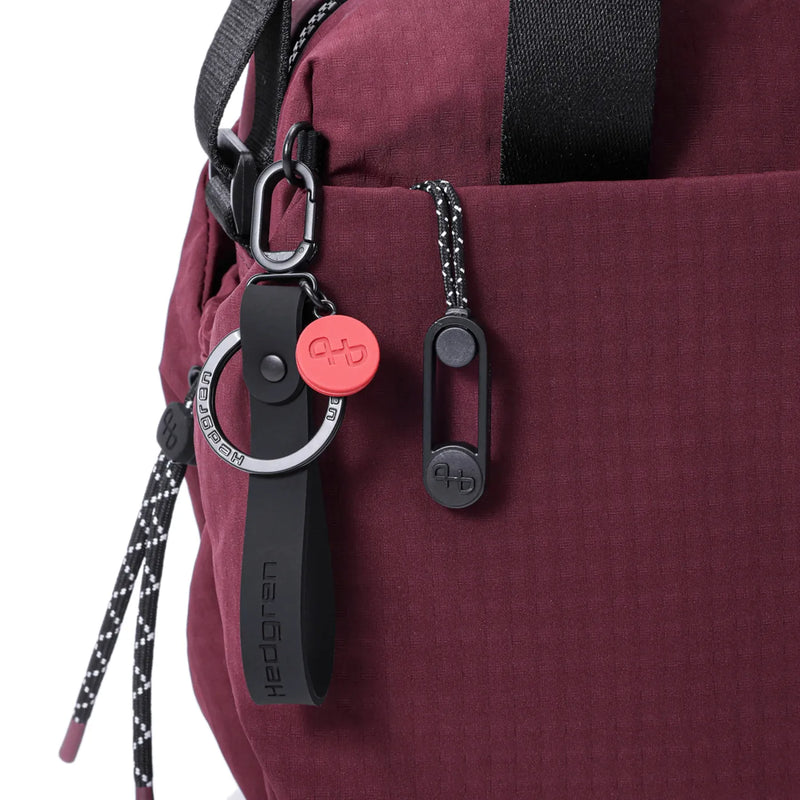 Hedgren TOMOKO Handbag - Maroon Banner