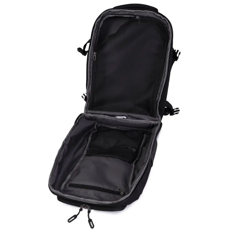 Hedgren TRIP M Expandable 15.6’’ Laptop Travel Backpack with RFID - Black