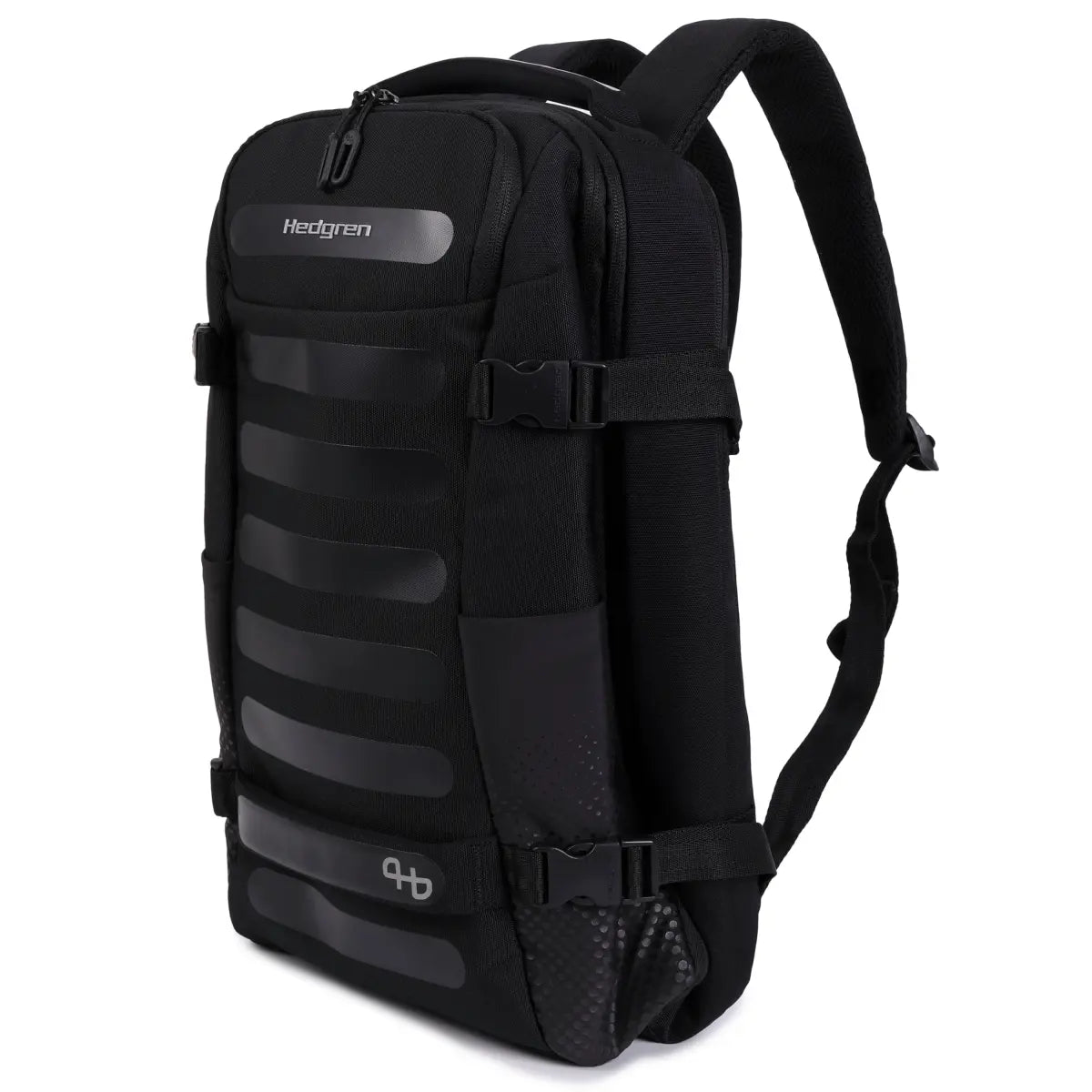 Hedgren TRIP M Expandable 15.6" Laptop Travel Backpack with RFID - Black