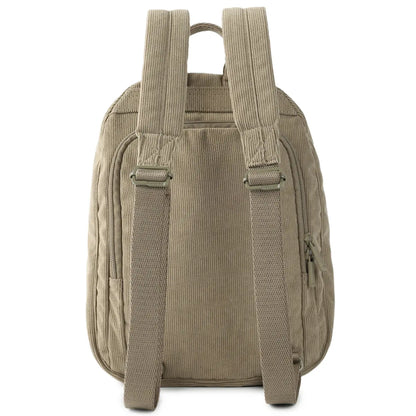 Hedgren VOGUE Small Backpack Corduroy String Beige