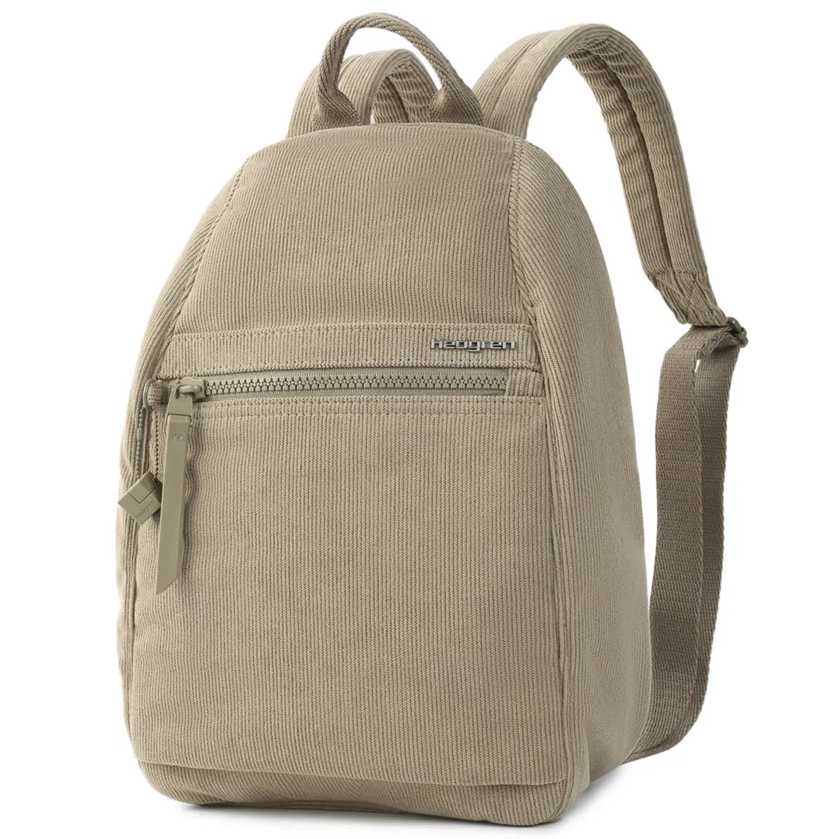 Hedgren VOGUE Small Backpack Corduroy String Beige