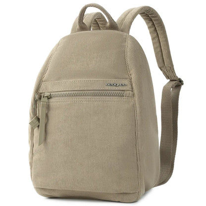 Hedgren VOGUE Small Backpack Corduroy String Beige