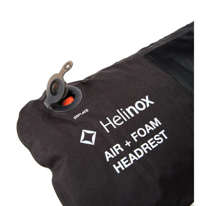 Inflatable pillow comfort with a foam reinforcement for additional support