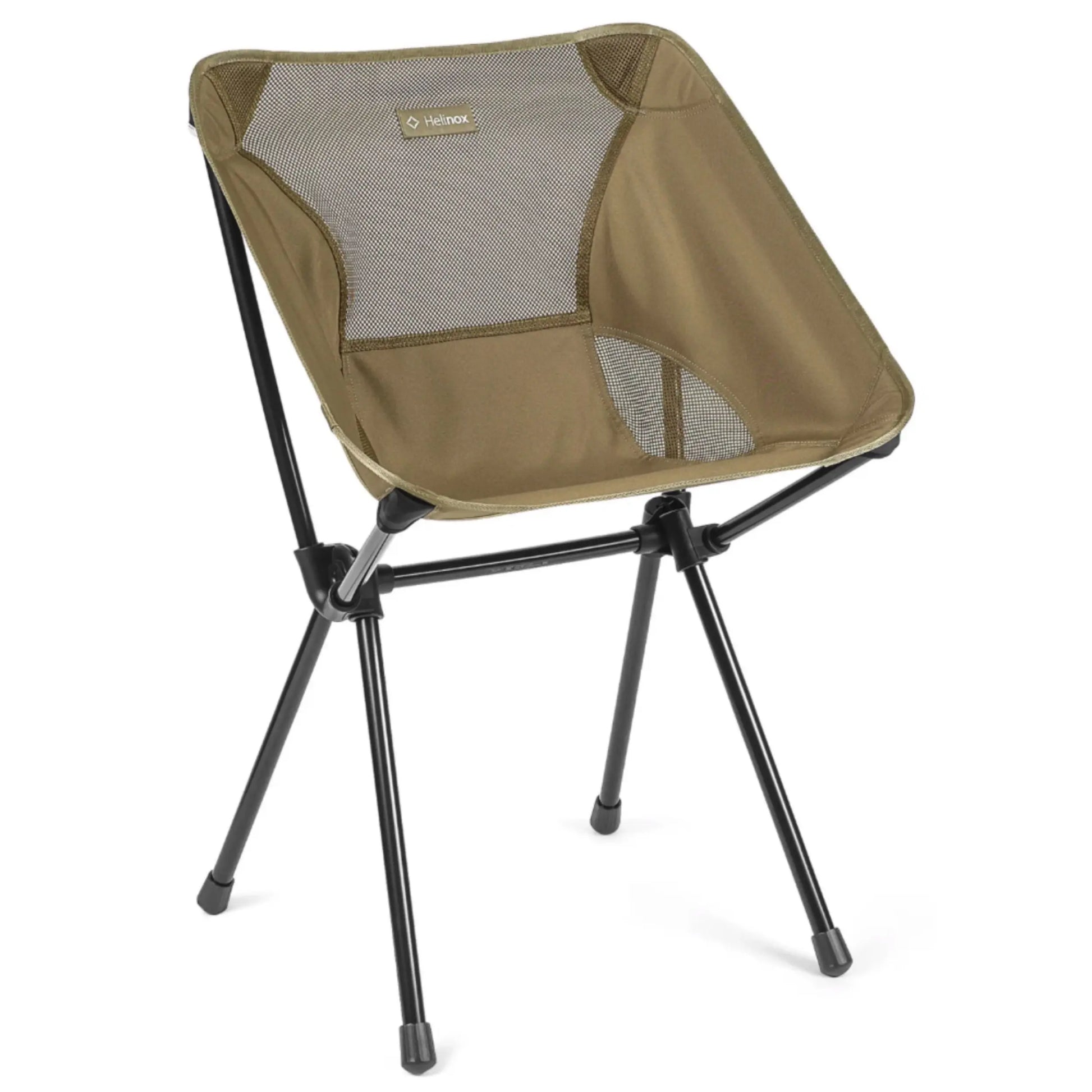 Helinox Cafe Chair - Light and Compact Camping Chair - Coyote Tan / Black