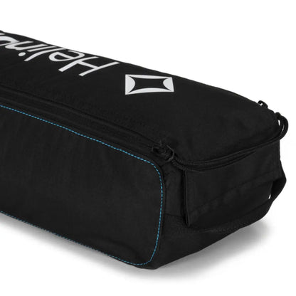 Helinox Chair One Highback (RE) Lightweight Camping Chair - Black with Cyan Blue Frame