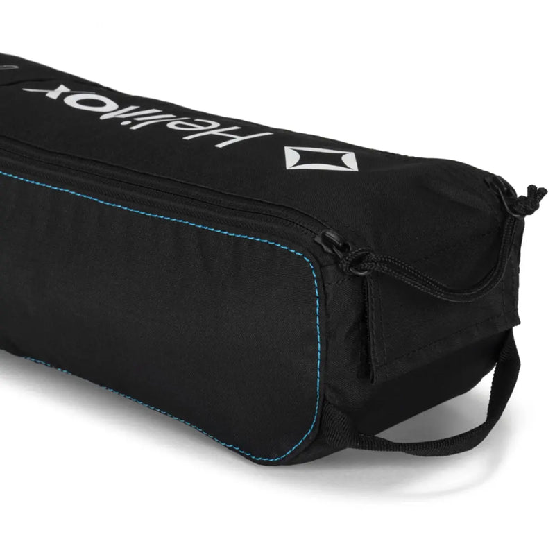 Helinox Chair One (RE) Lightweight Camping Chair - Black with Cyan Blue Frame