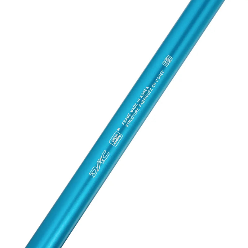 Helinox Chair One (RE) Lightweight Camping Chair - Black with Cyan Blue Frame