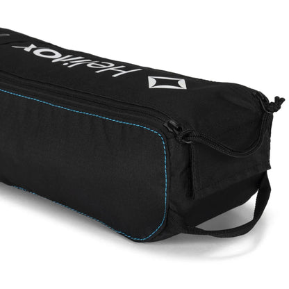 Helinox Chair One (RE) Lightweight Camping Chair - Black with Cyan Blue Frame