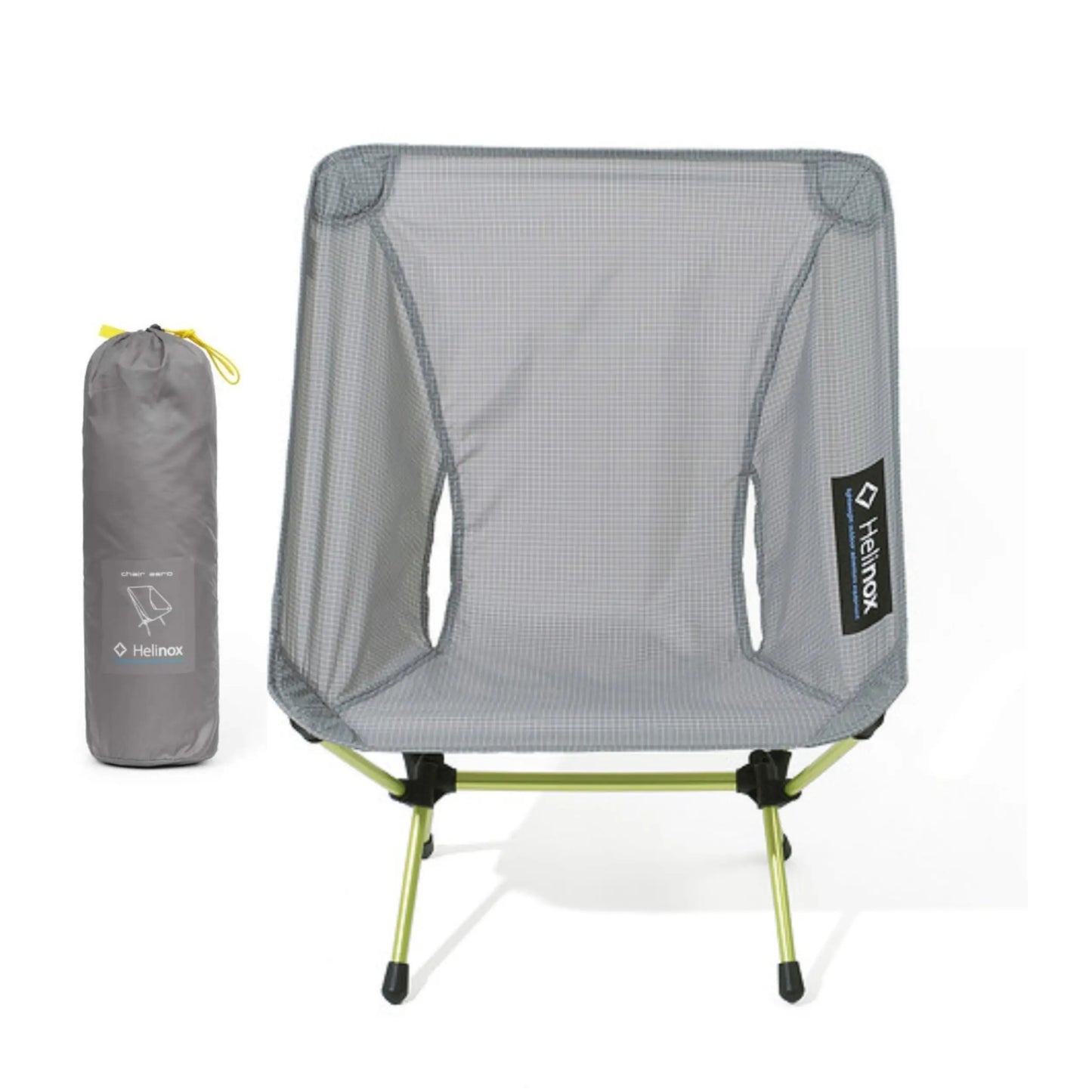 Helinox Chair Zero - Light and Compact Camping Chair - Grey / Melon