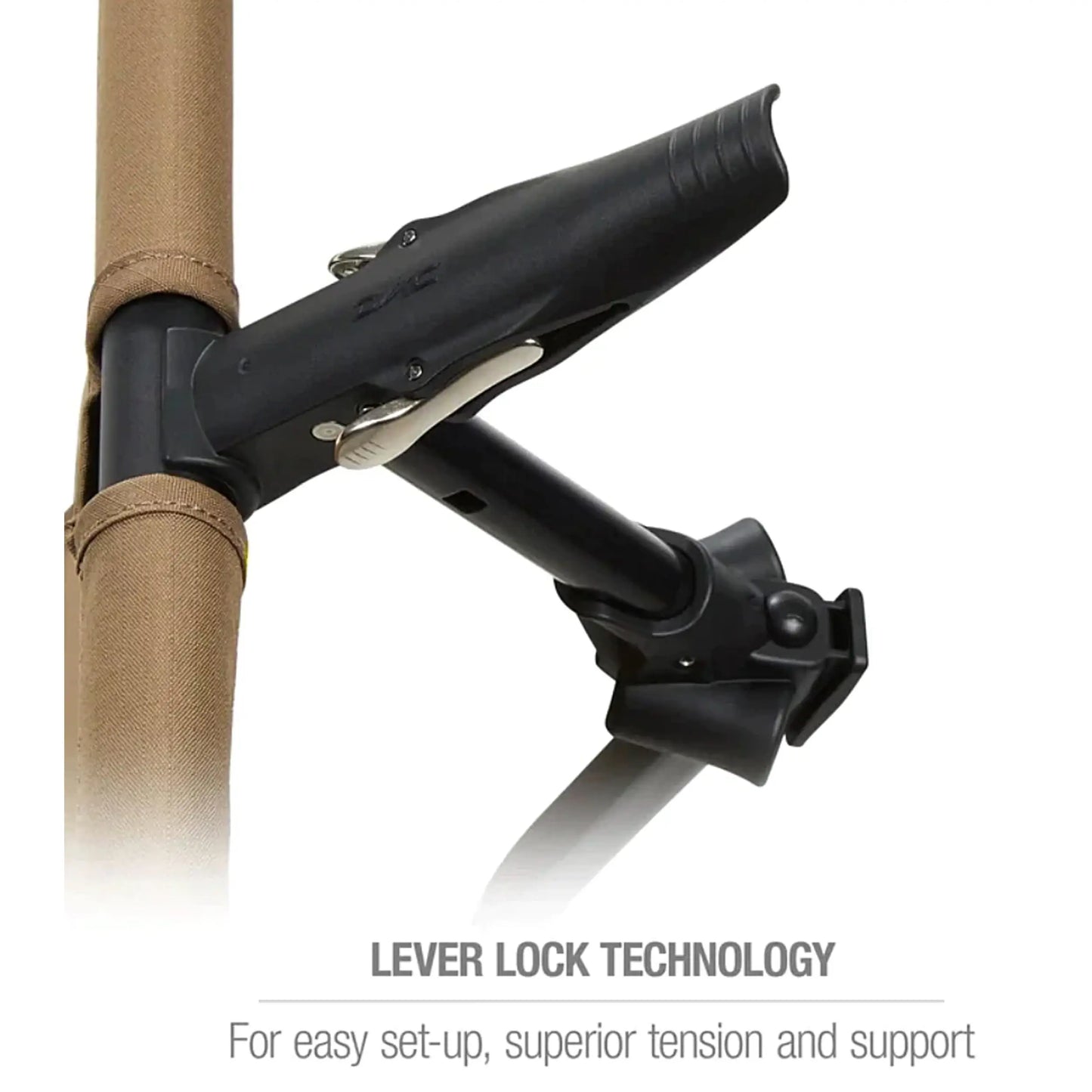 Innovative lever locking system provide support and structure