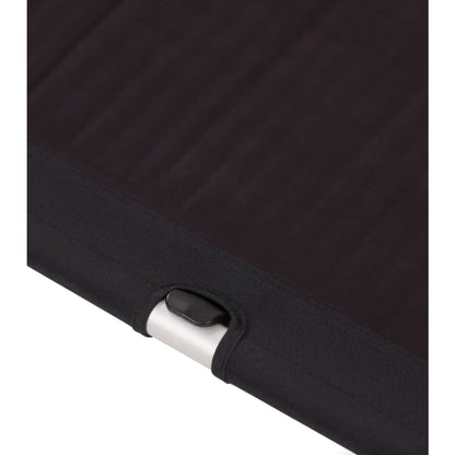 Simple set-up: intuitive design features a frame that locks easily into place