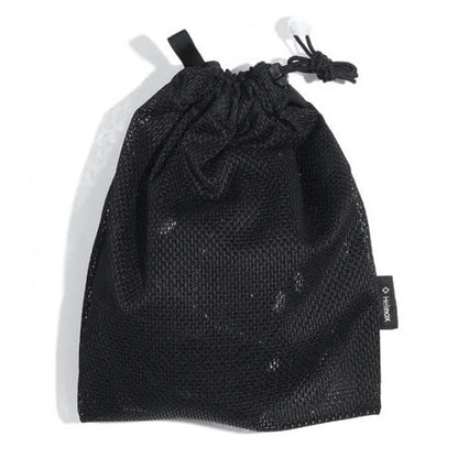 Weighs 85g, extends from 151 - 250 cm, and packs into included storage sack